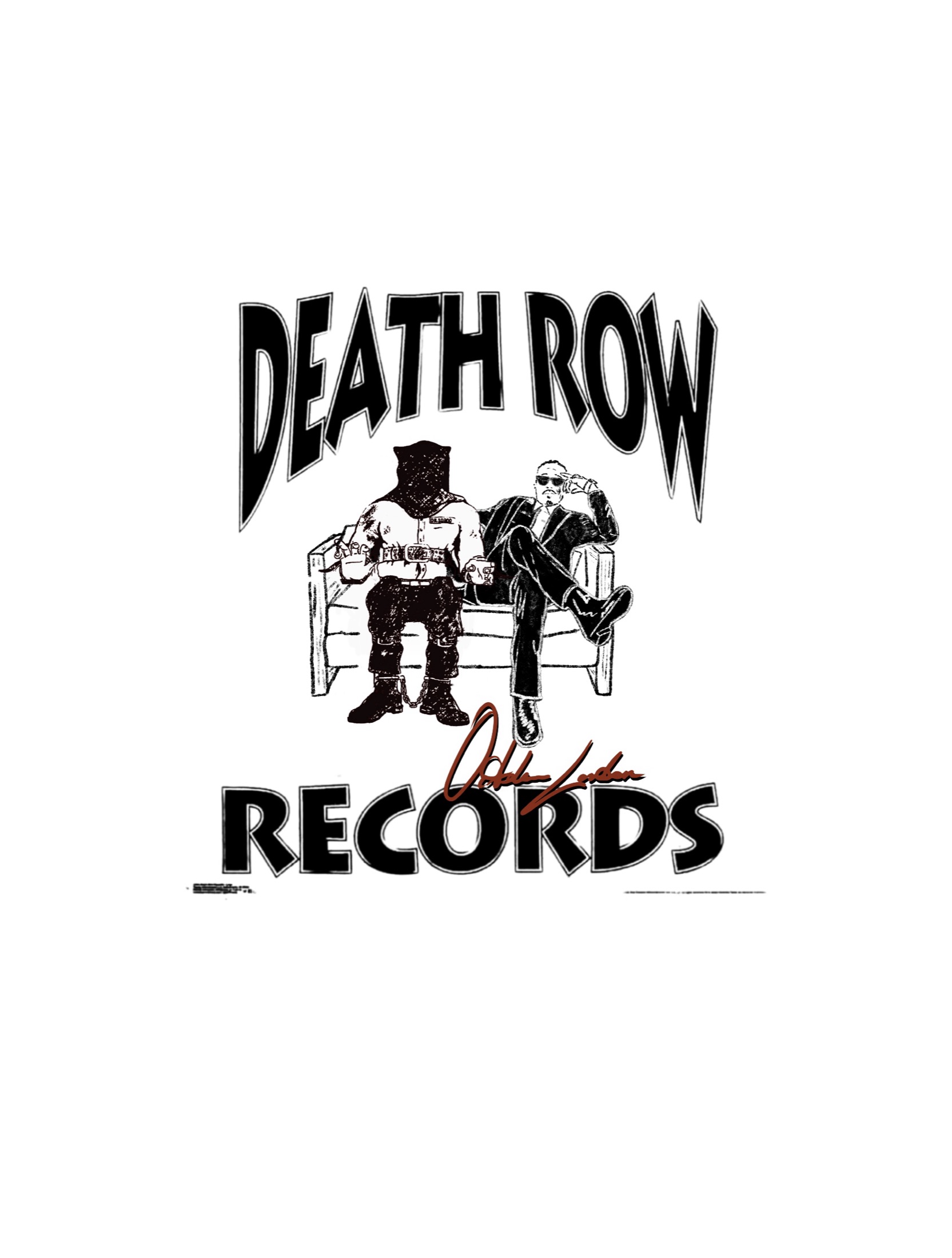 Death Row × October London — Client work for Death Row Records × October London