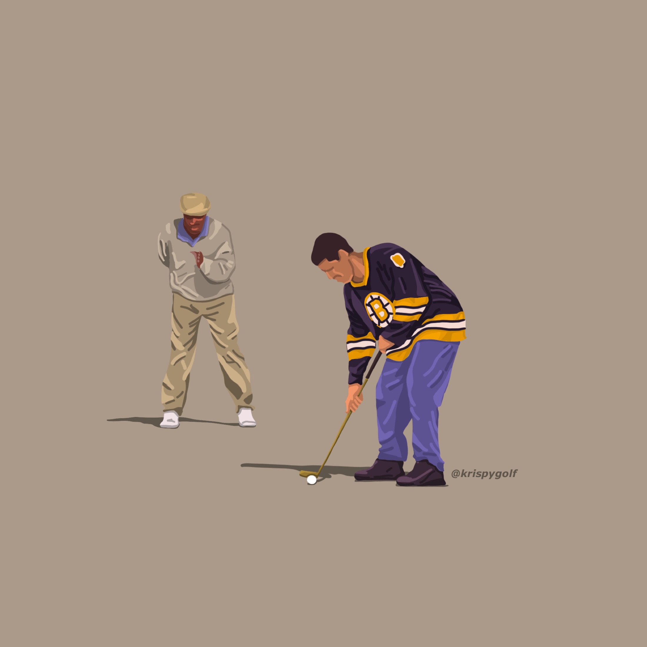 The Golfing Goose — 7